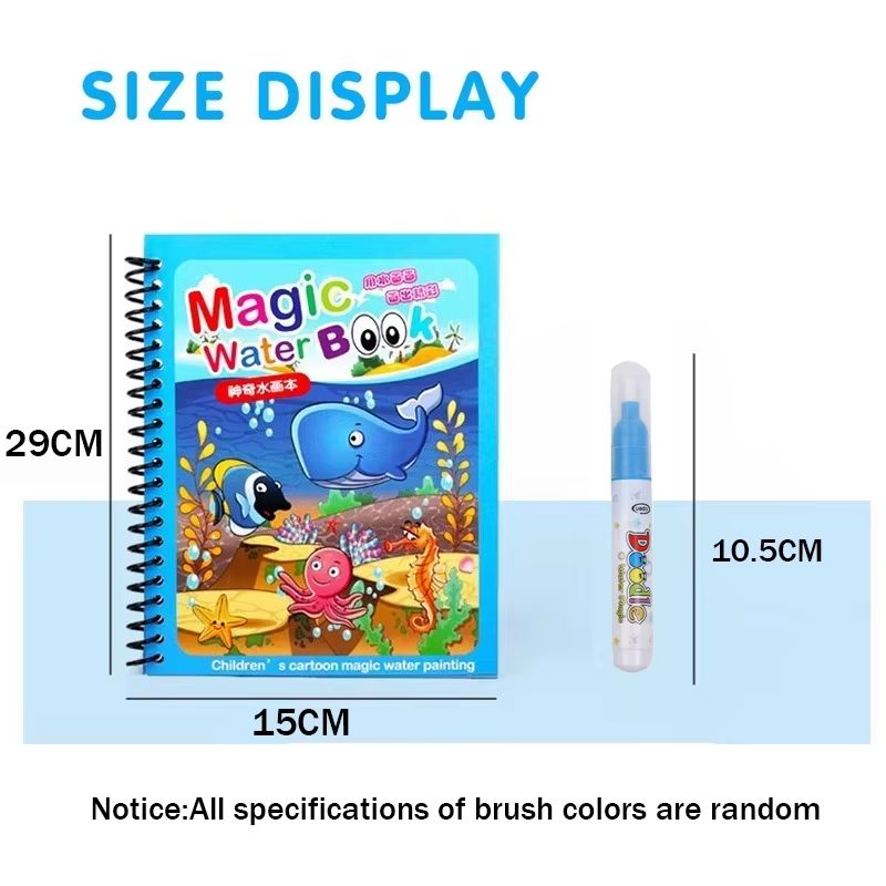 Magic Water Drawing Book