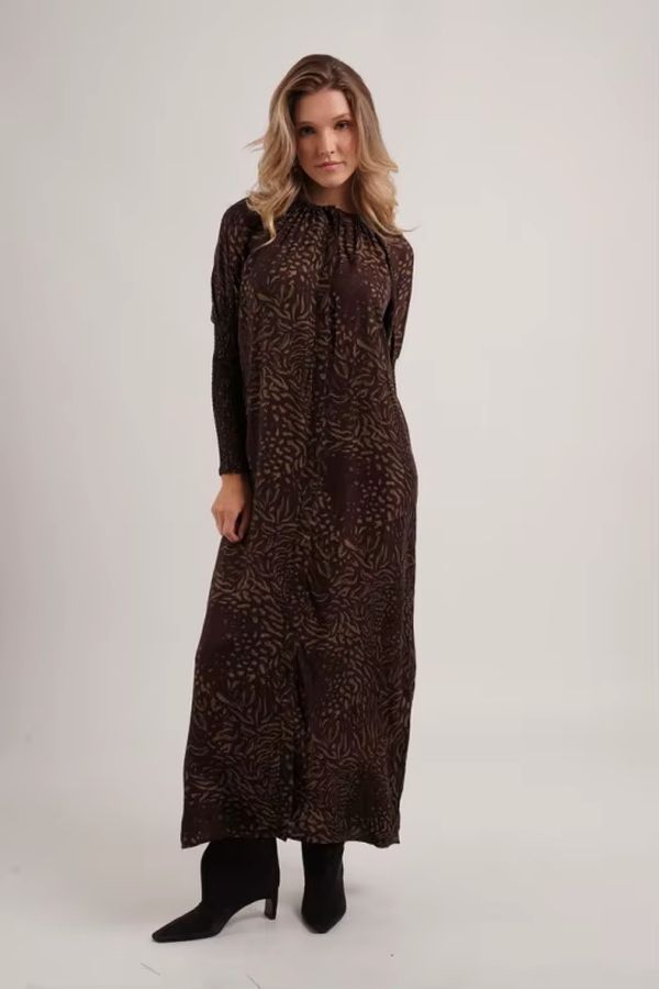 Cupro Print Maxi Dress – Print Dress – Ali Specials AW26