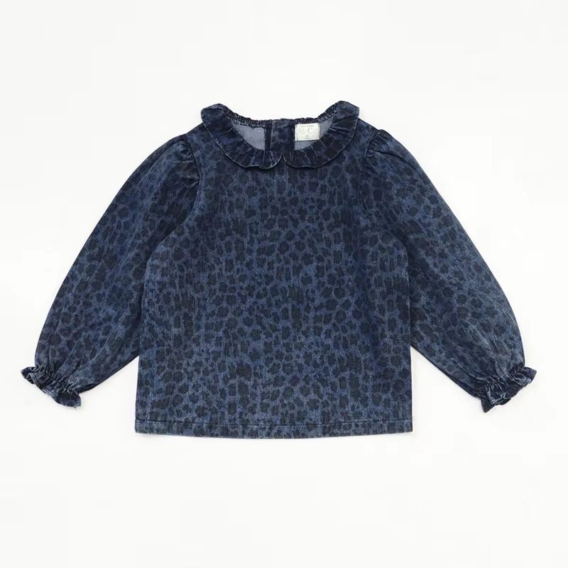Wildberry Blue Ruffle-Trim Top – Ali & Co Wildberry AW26
