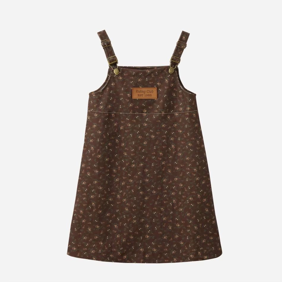 Saddle Collection – Print Suspender Dress – Ali Specials AW26