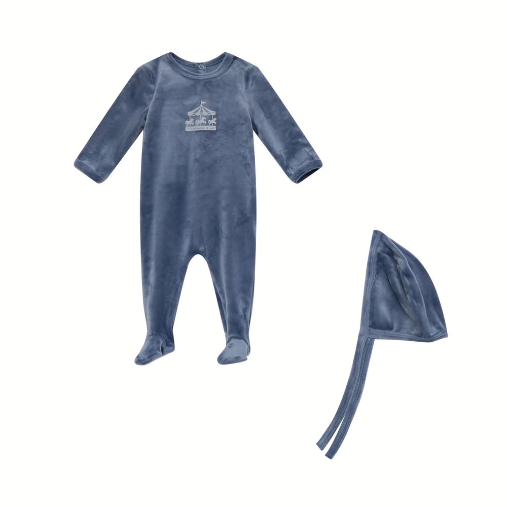 Baby Boutique Velvet – Blue Blanket