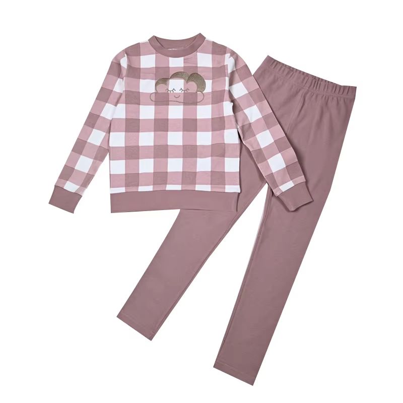 Brother & Sister Pyjamas – Long Sleeve Pink