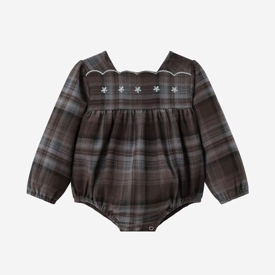 Chestnut Collection – Plaid Romper – Ali Specials AW26