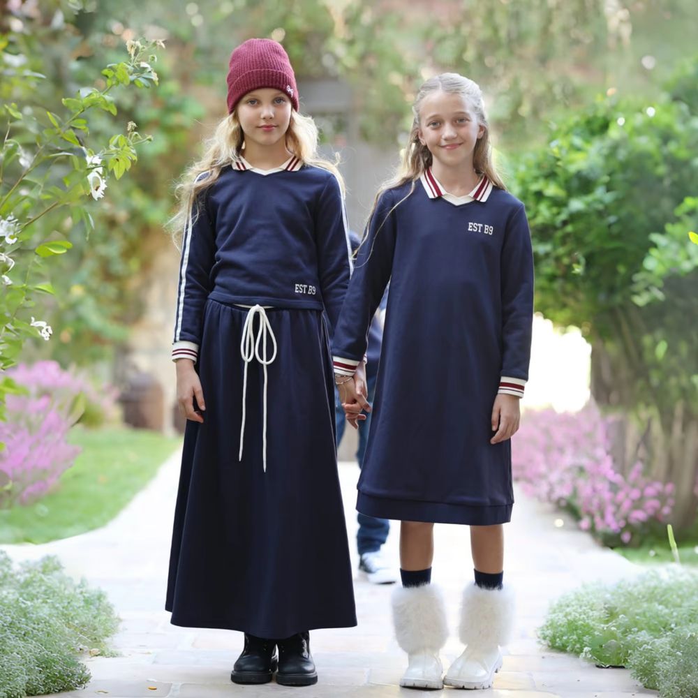 Navy Printed Collection – Boys Navy Sweatshirt