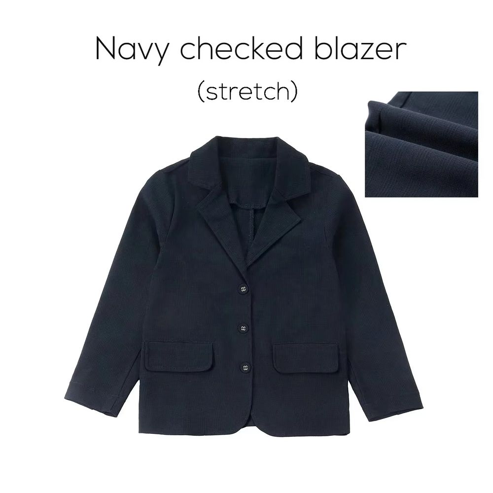 Madeline – Navy Stretch Blazer – Ali Picks AW26