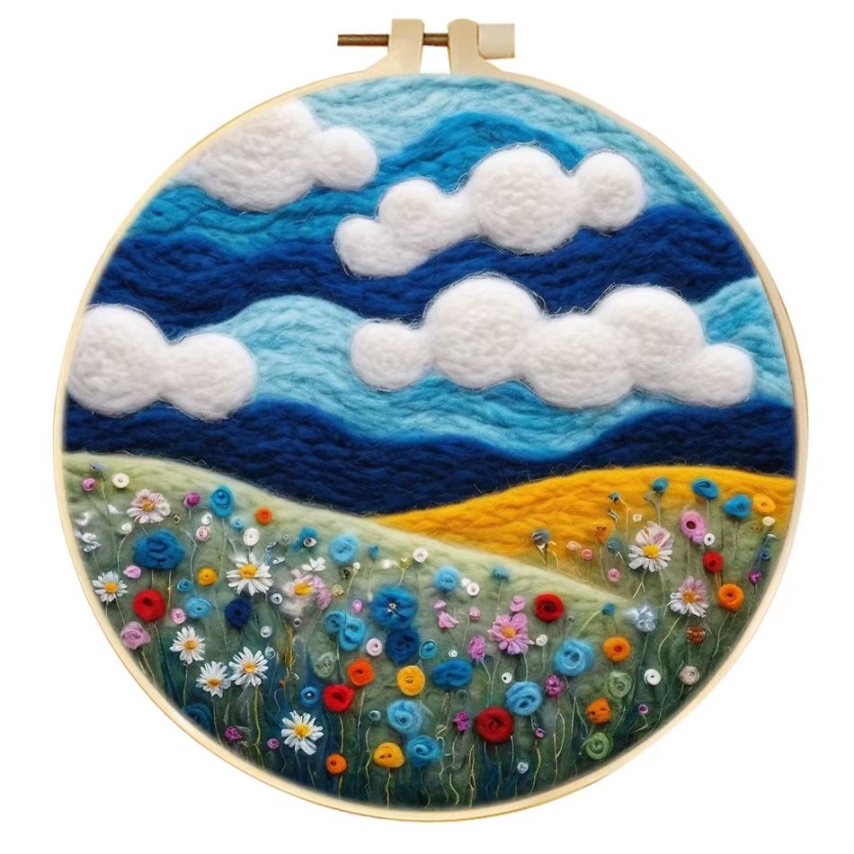 Landscape Wool Felting Kit – Design 282