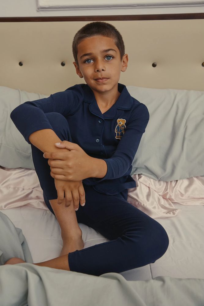 Teddy Loungewear Collection – Girl Pink Set