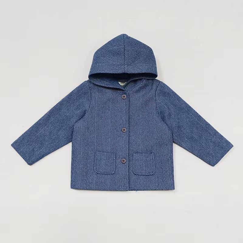 Shabbos Coats – Baby Coat Blue – Ali & Co AW26