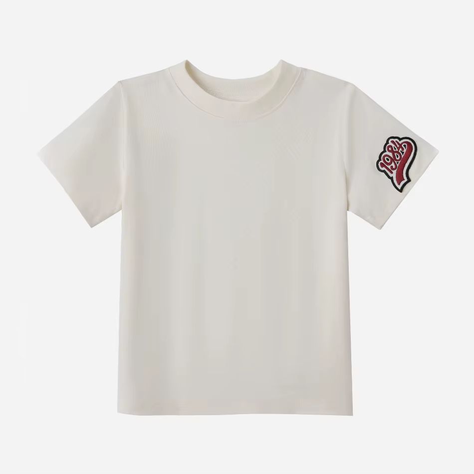 Pinstripe Denim Collection – Girls Tee Short