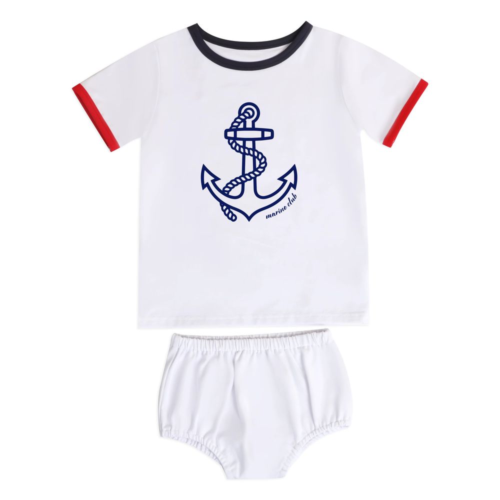 The Harbor Collection – White-BabyGirls Sets