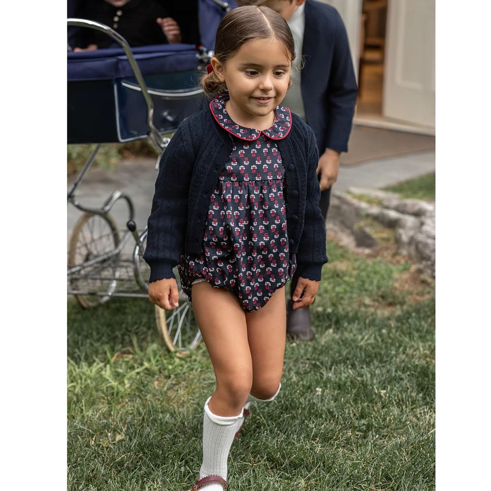 Madeline – Navy Stretch Blazer