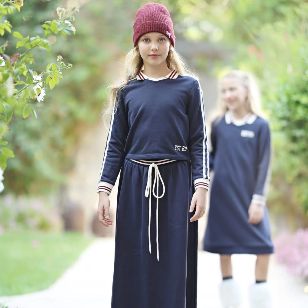 Navy Printed Collection – Boys Navy Sweatshirt