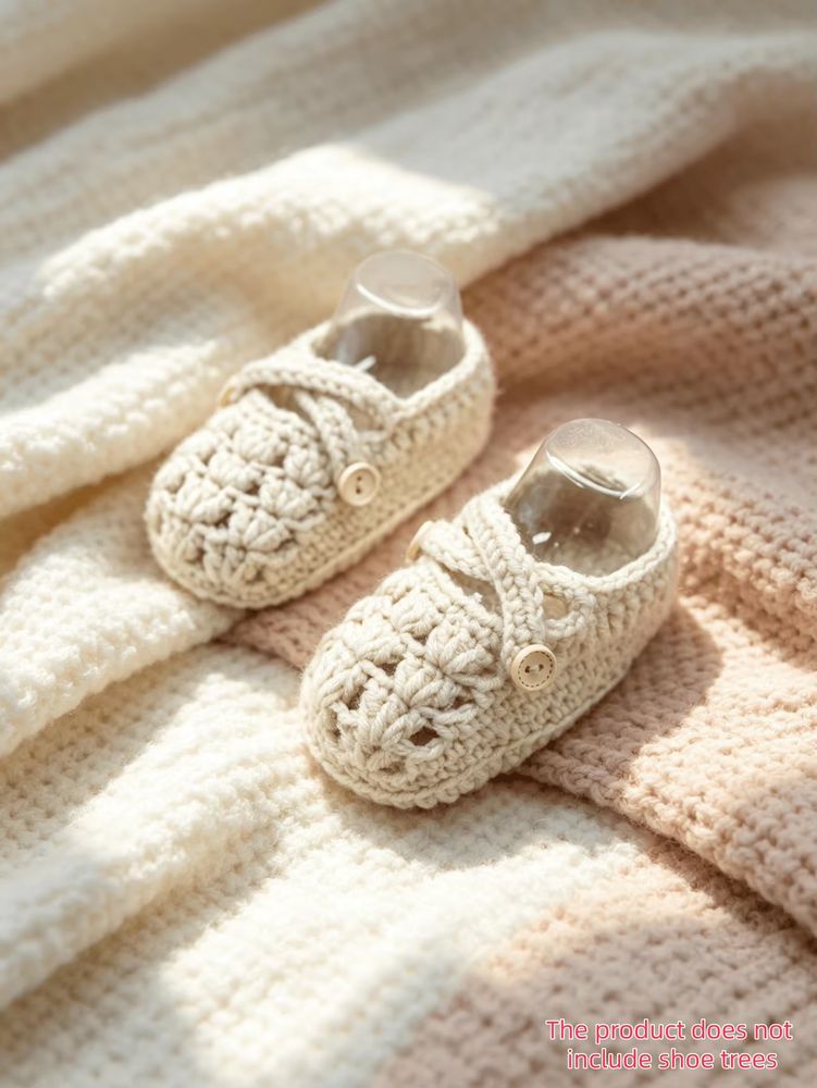 Handmade Crochet Baby Booties