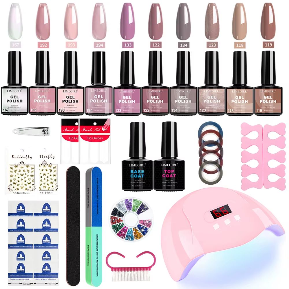 Gel Nail Polish Starter Kit