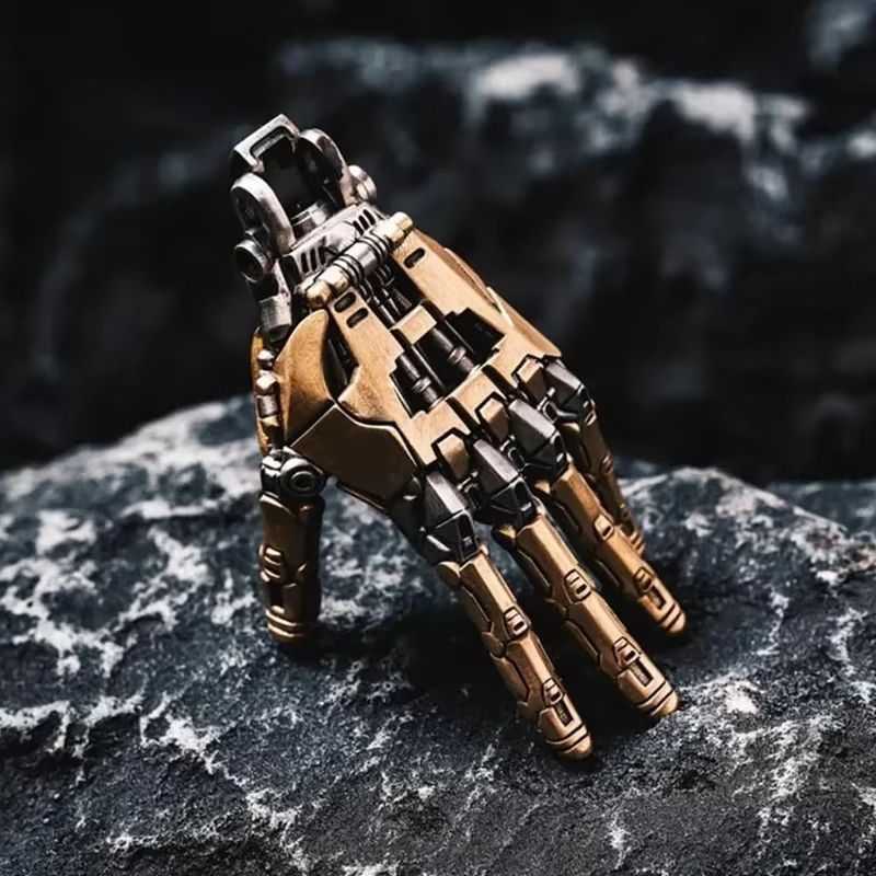 Mini Mechanical Hand Charm