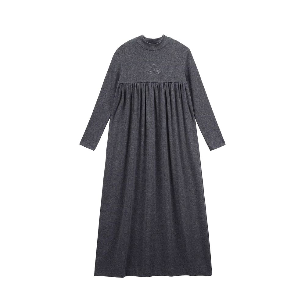 The Maxi Emblem Collection – Gray Girls Robe – Ali Specials AW26