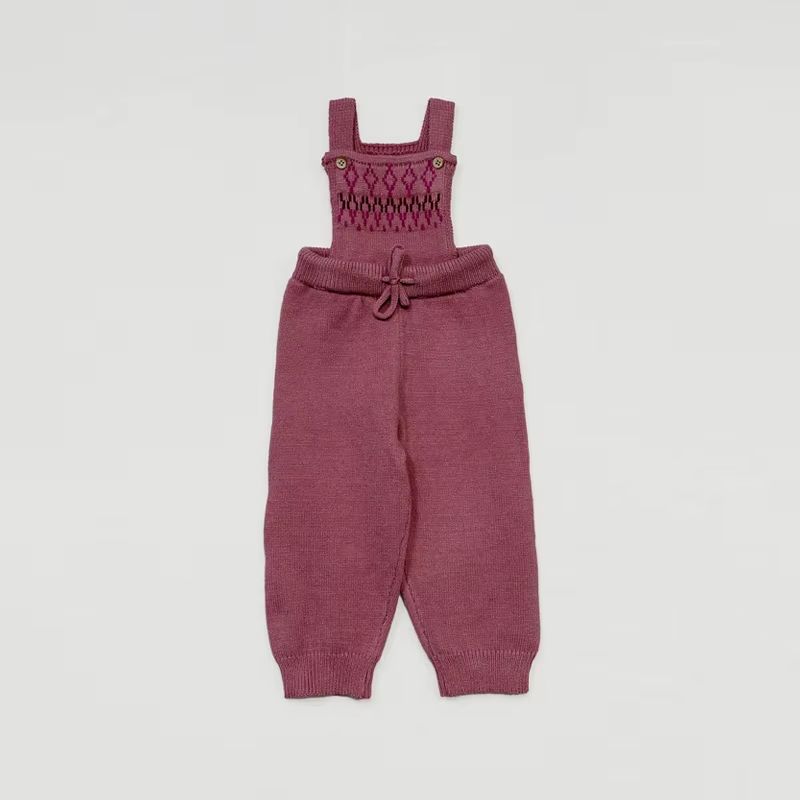 Knit Shabbos – Girl Long Overalls – Ali & Co AW26