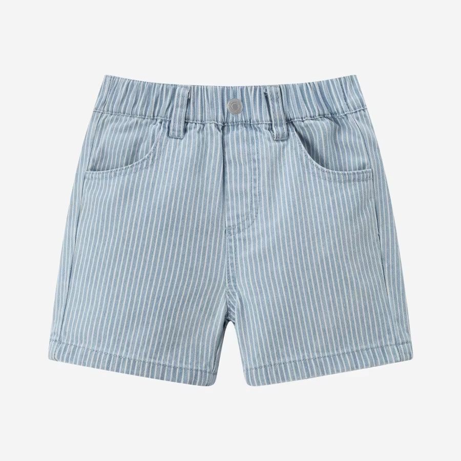 Pinstripe Denim Collection – Boys Shorts