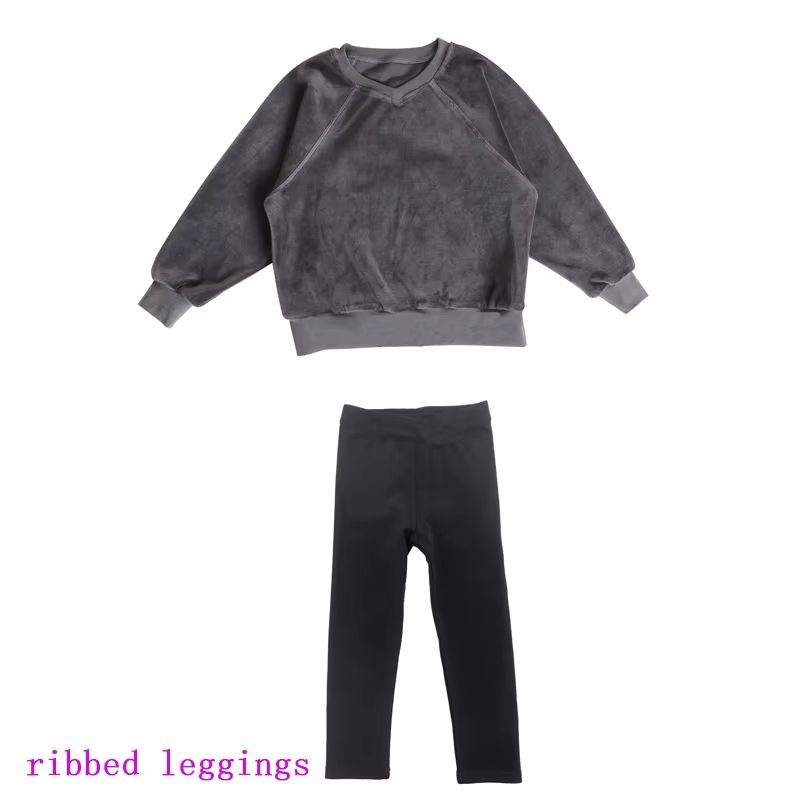 The Velour Collection – Grey-Baby Boy Set