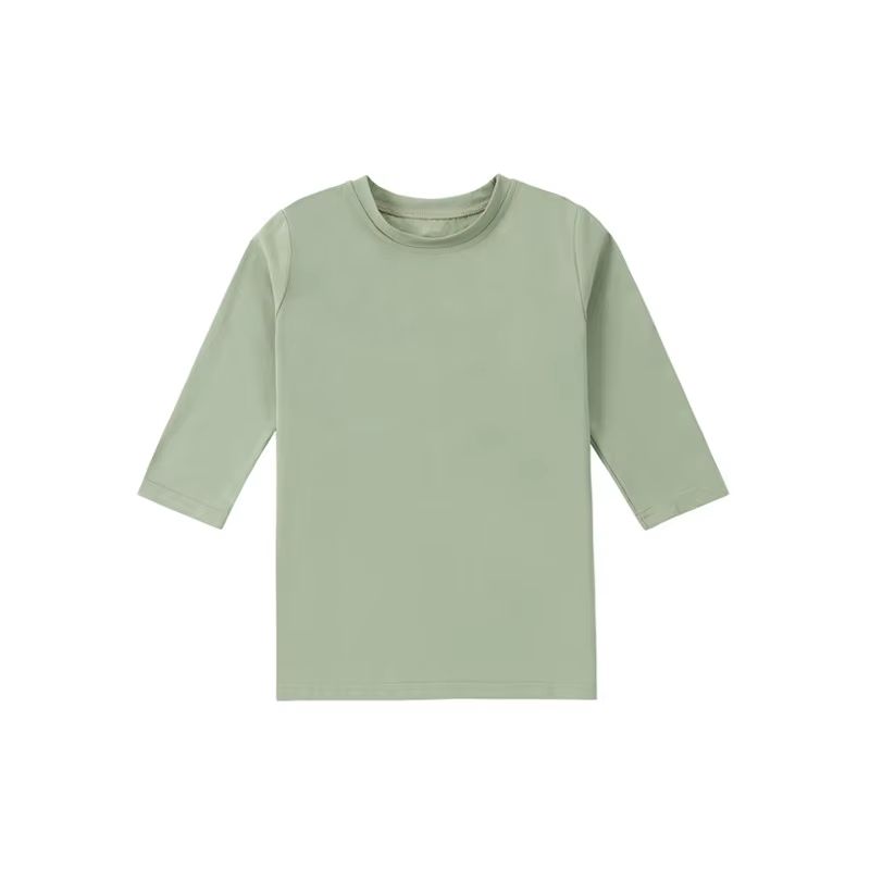 Washed Green Denim Fringe Collection – 3qtr Sleeve