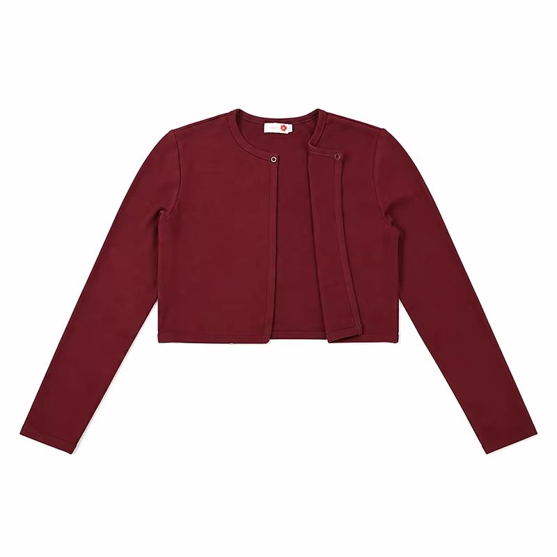 Shabbos Floral Collection – Cardigan Burgundy – I Love Ali AW26