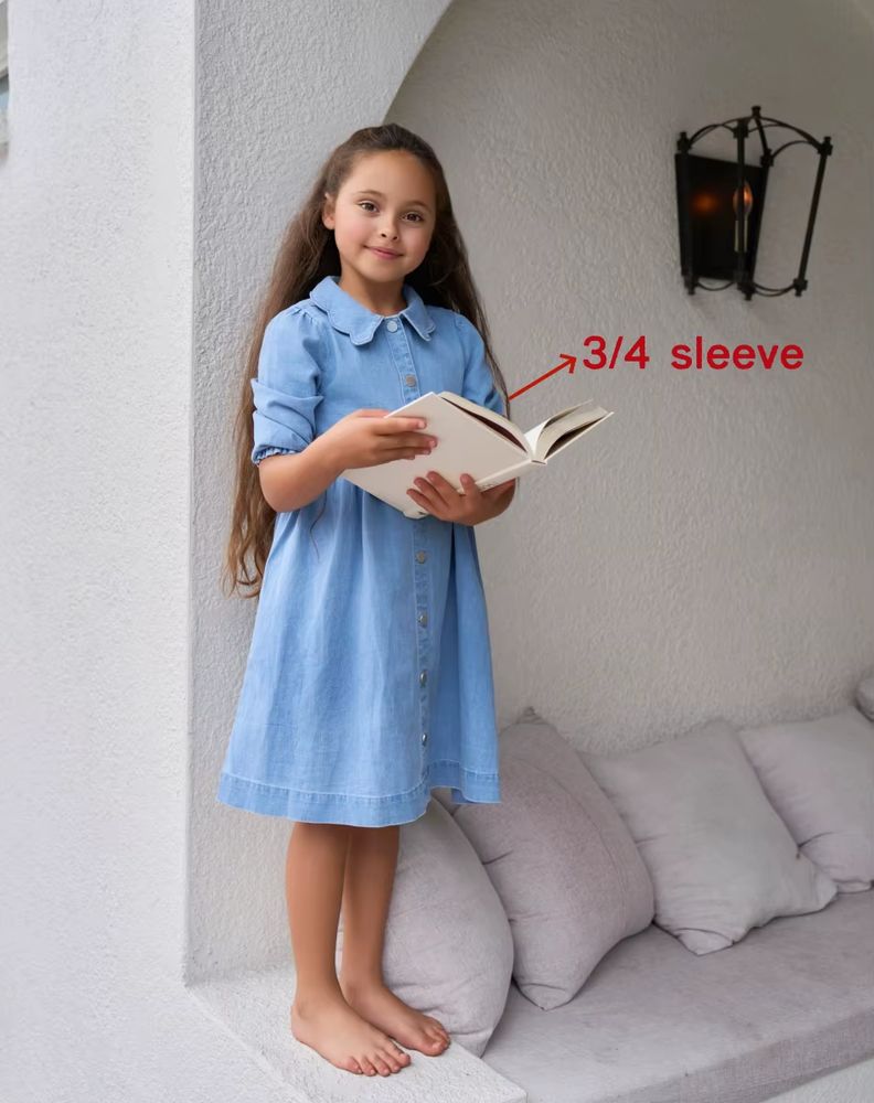 Blue Denim Collection – 3 Quarter Sleeve