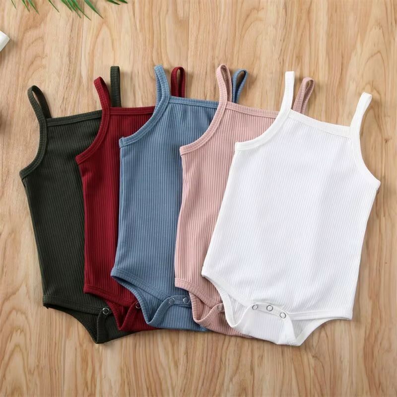Baby Girl Cotton Summer Bodysuit