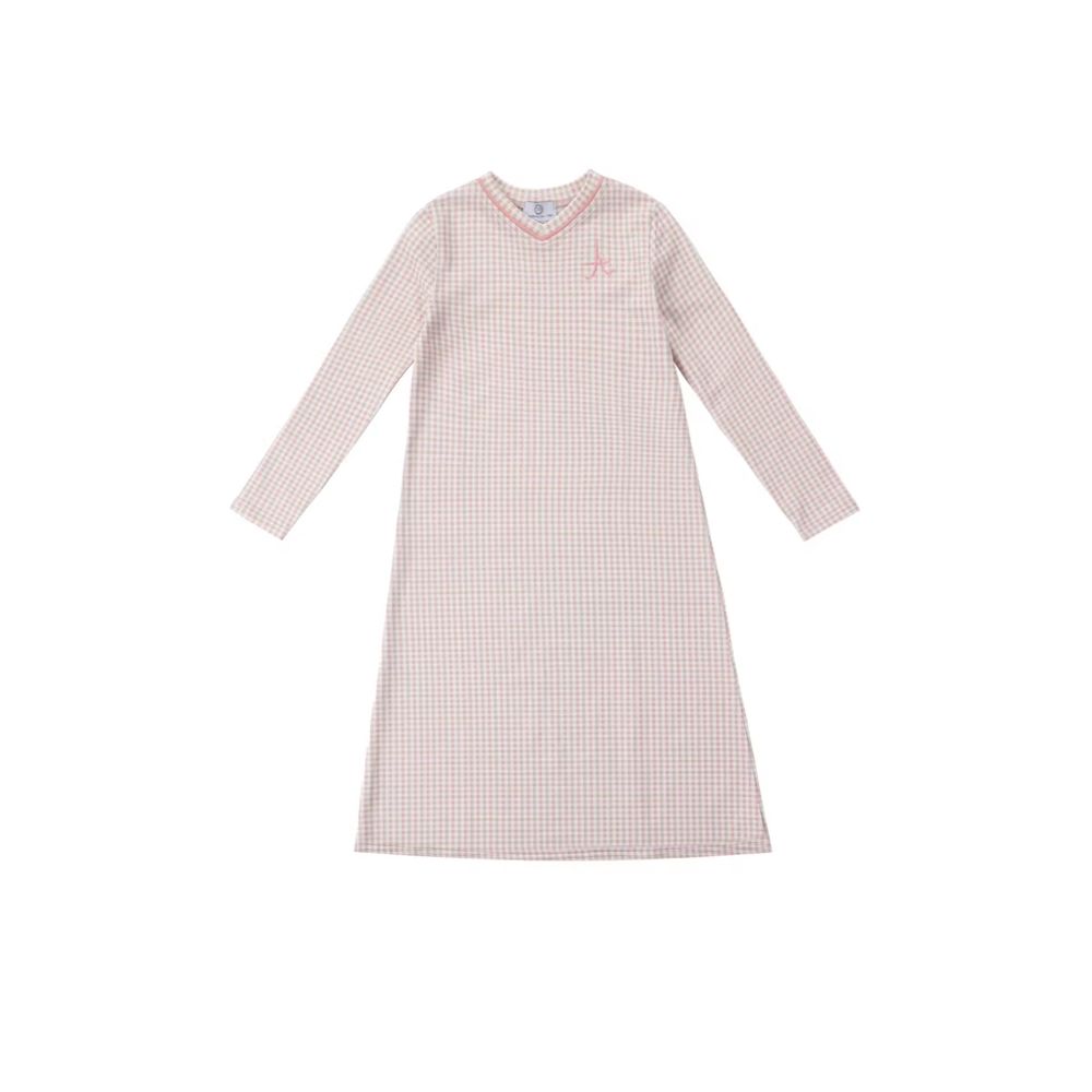 AP gingham plaid pj's – Pink Dress