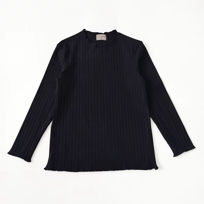 Charcoal Mist Collection girl round neck top – Ali Plus AW26