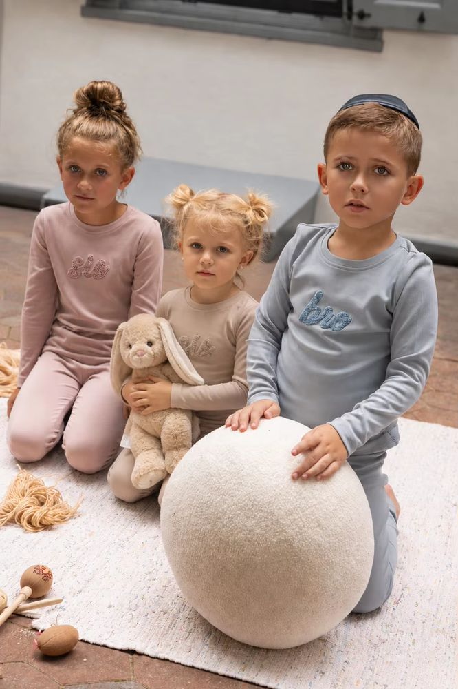 Sibling Loungewear Collection – Boy Blue Romper