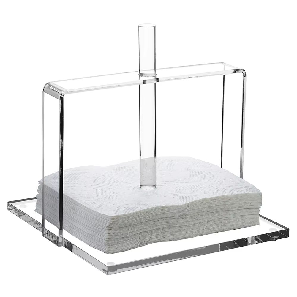 Clear Lucite Napkin Holder
