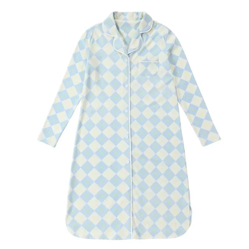 Argyle Pyjamas – Blue Dress