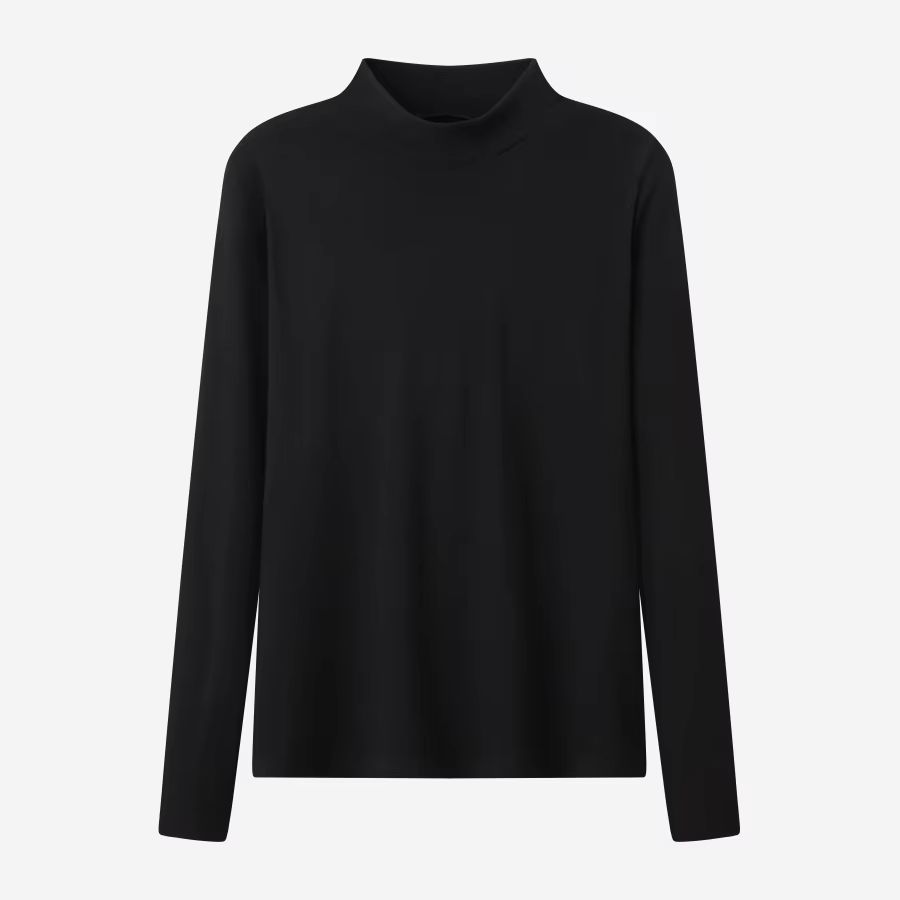 Retro Corduroy Collection – Black Mockneck – Ali Specials AW26