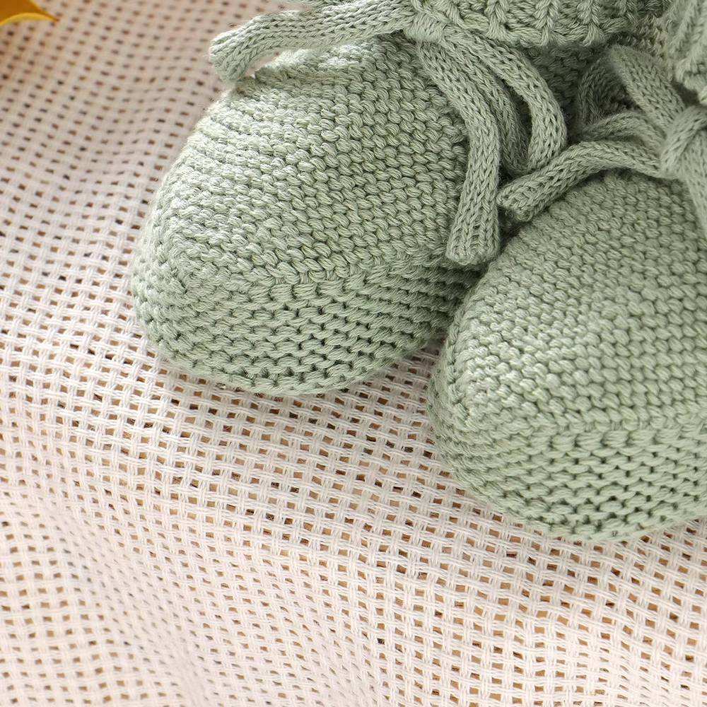 Baby First Walkers Breathable Anti-Slip Knit Sock Shoes Newborn Infant Boys