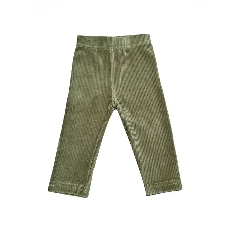 Olive Moments Corduroy Set – Baby Leggings