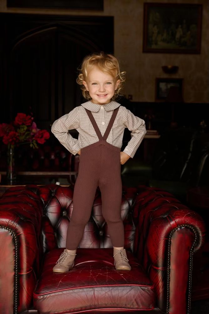 Chestnut Collection – Brown Mockneck