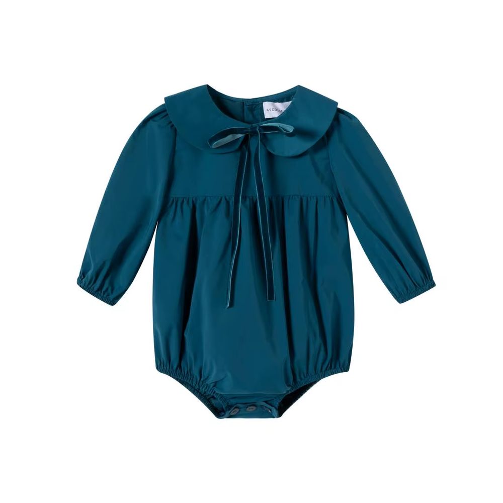 The Teal Tafetta Collection – Blue Baby Romepr