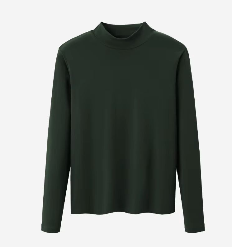 Retro Corduroy Collection – Dark Green Mockneck – Ali Specials AW26