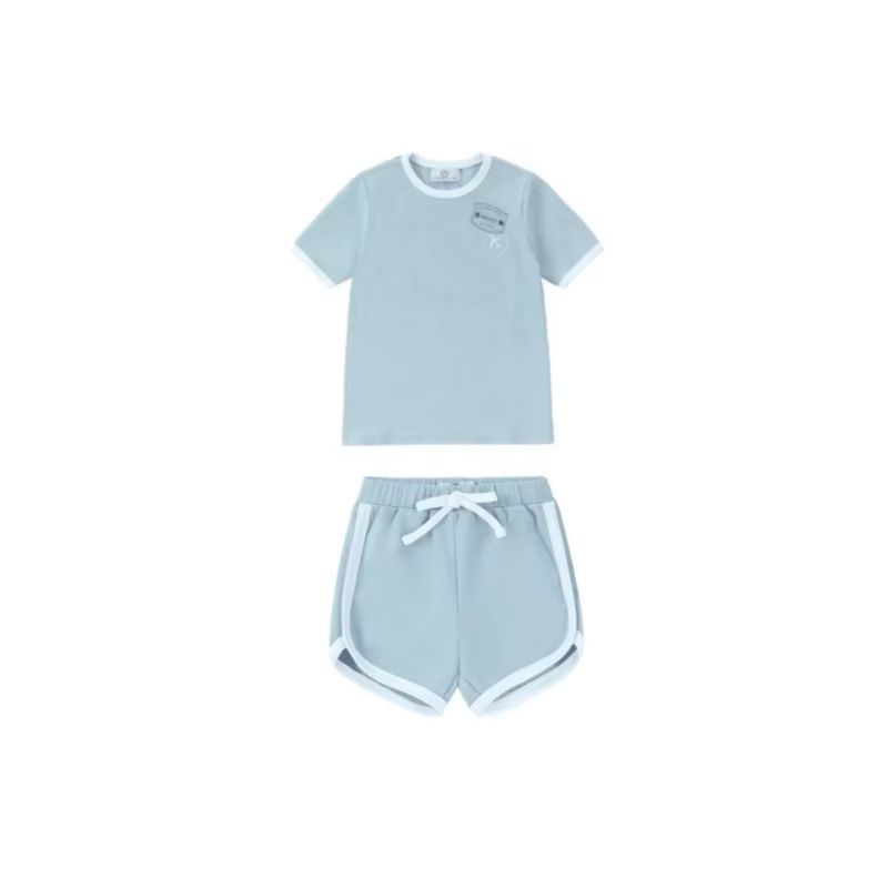 Ringer Stamp Jersey Cotton Collection – Baby Short Sleeve