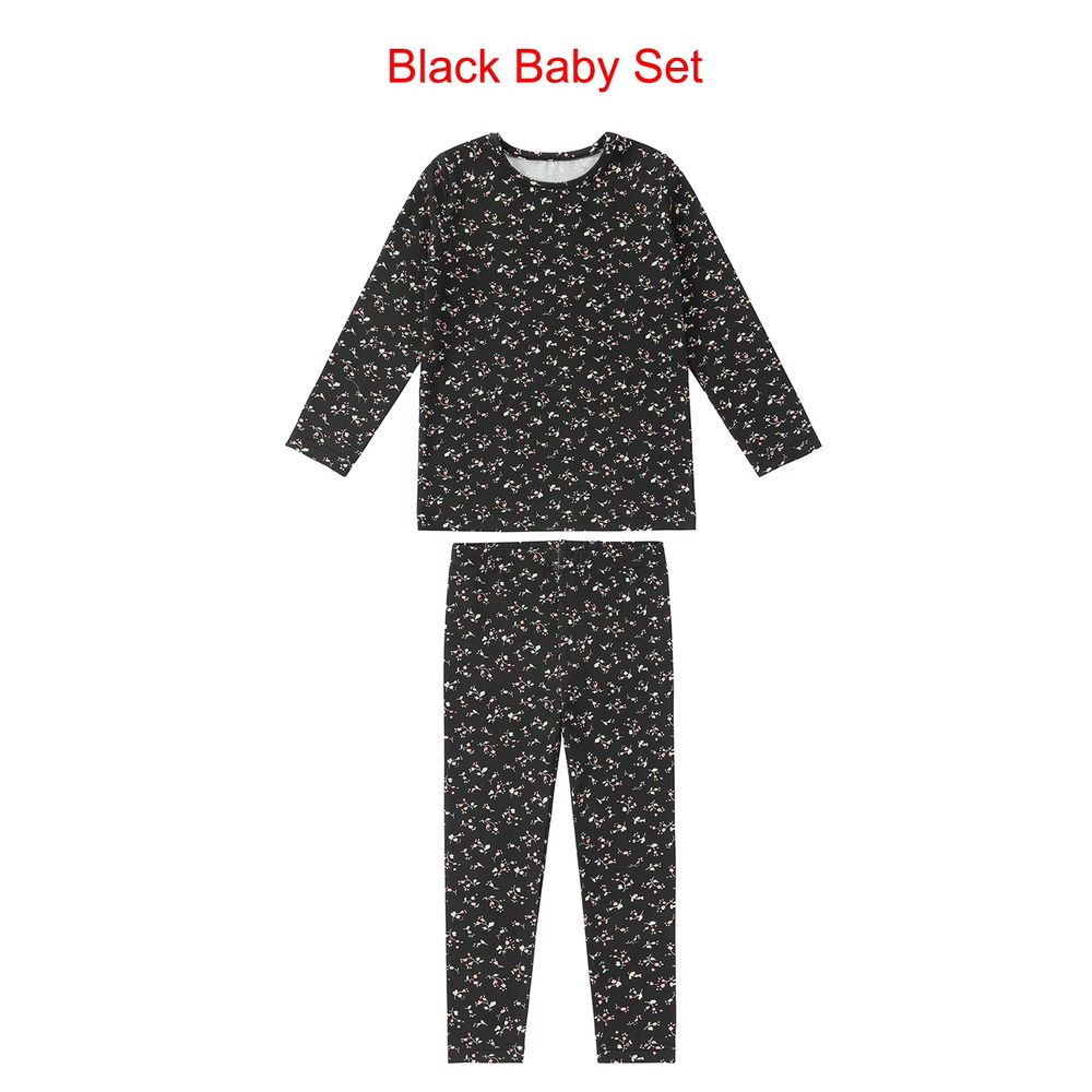 Robe Collection – Black Baby Set