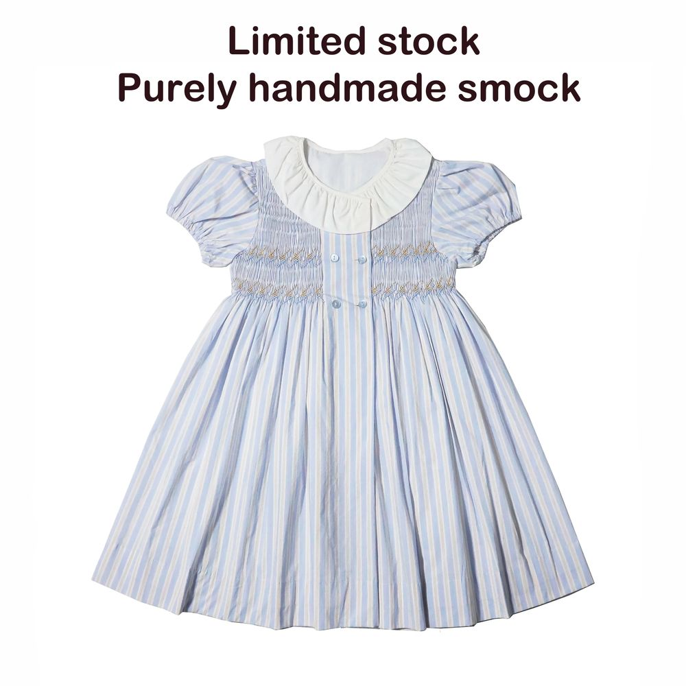 Heirloom Striped Collection – Short Sleeve Dress