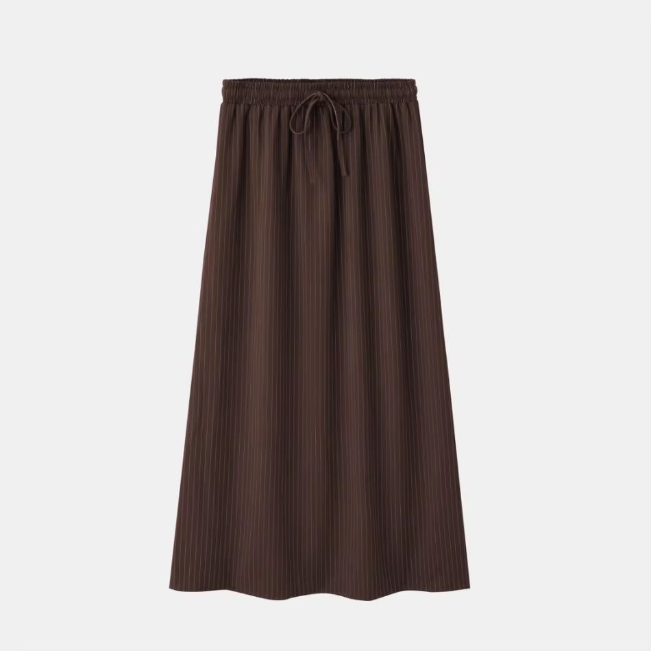 Pinstripe Collection – Brown Skirt – Ali Specials AW26