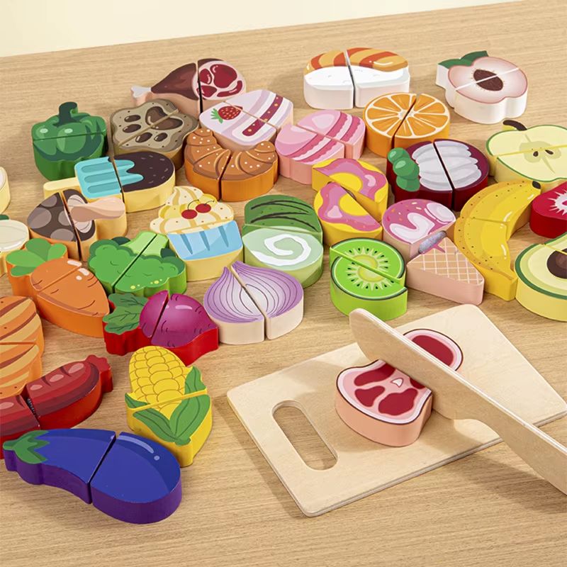 Wooden Toy Kitchen Set