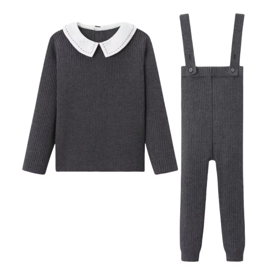 Grey Sailor Collection – Knit Boy Set