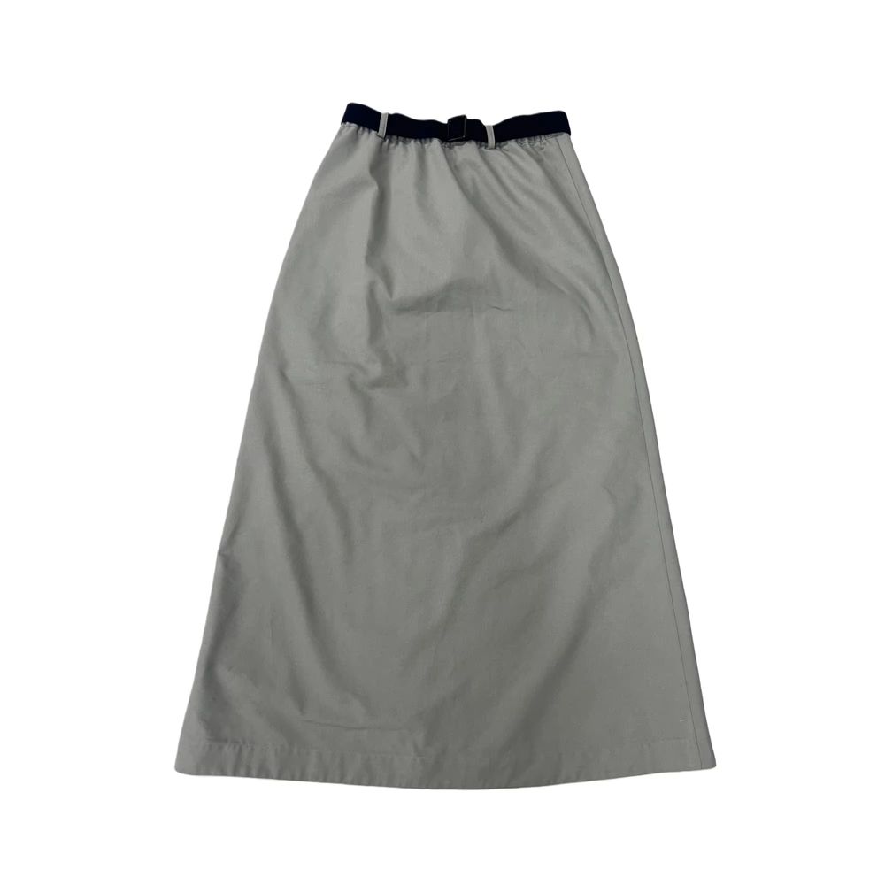 Mali's Ss Grey Denim Collection – Maxi Long Skirt