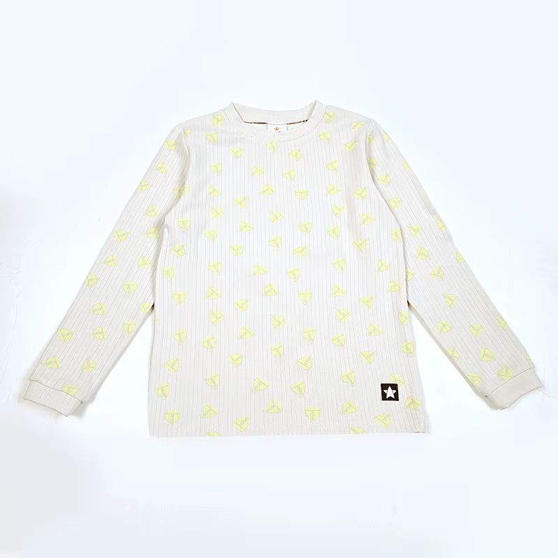 Ribbed Sunshine Set – Boy Tee Long Sleeve