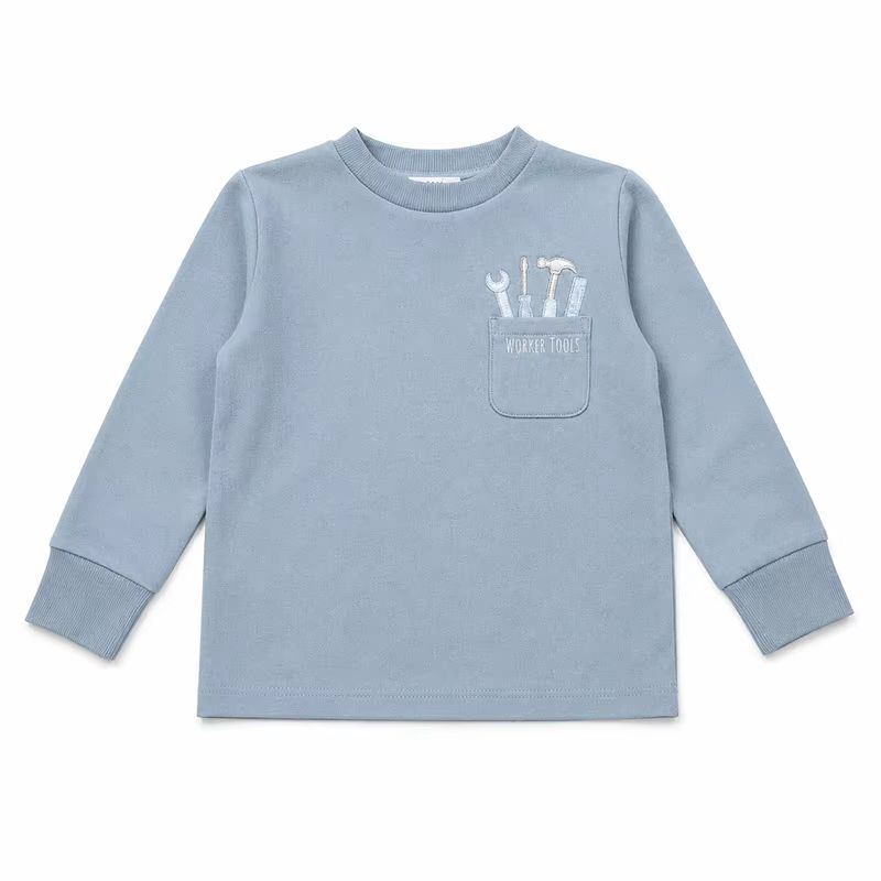 Blue French Terry Collection – Little Boy – Barcali AW26