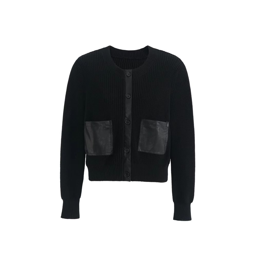 Black Pocket Cardigan – Ali Picks AW26