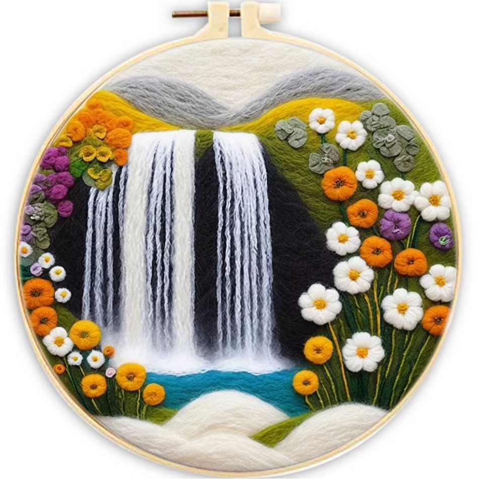 Landscape Wool Felting Kit – Design 513