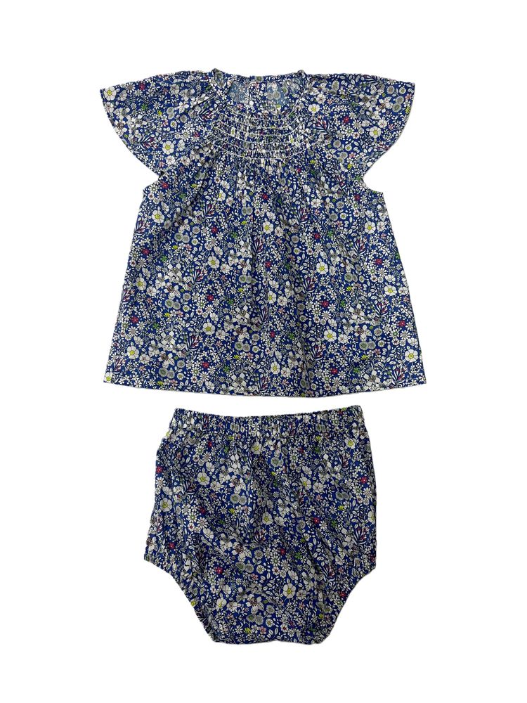 Smocking Floral Collection – Baby Girl Set